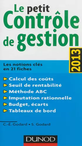 Couverture du produit · Le petit Contrôle de gestion 2013 - 4e éd