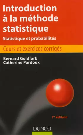Couverture du produit · Introduction à la méthode statistique - 7e édition