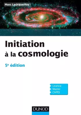 Couverture du produit · Initiation à la cosmologie