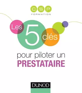 Couverture du produit · Les 5 clés pour piloter un prestataire
