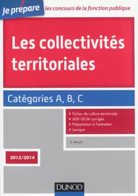 Couverture du produit · Les collectivités territoriales - 3e éd. - Catégories A, B, C