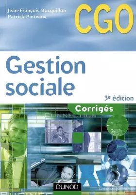 Couverture du produit · Gestion sociale Processus 2 : organisation du système d'information comptable et de gestion: Corrigés