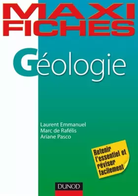 Couverture du produit · Géologie