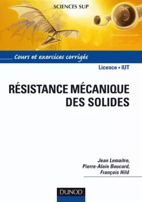 Couverture du produit · Résistance mécanique des solides : Matériaux et structures