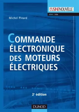Couverture du produit · Commande électronique des moteurs électriques - 2ème édition