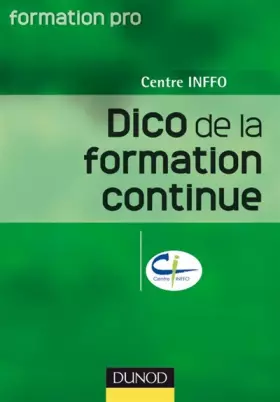 Couverture du produit · Dico de la formation continue