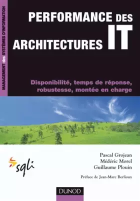 Couverture du produit · Performance des architectures IT