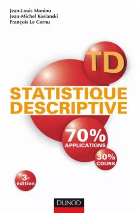 Couverture du produit · Statistique descriptive