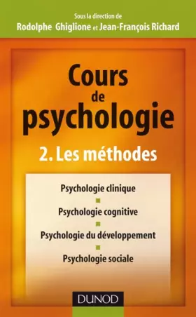 Couverture du produit · Cours de psychologie - Tome 2 - Les méthodes