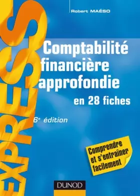 Couverture du produit · Comptabilité financière approfondie
