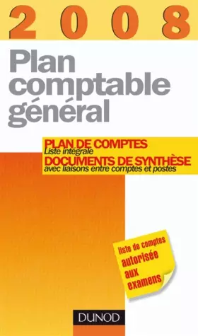 Couverture du produit · Plan comptable général
