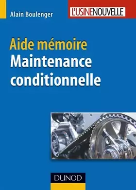 Couverture du produit · Maintenance conditionnelle : Aide-mémoire