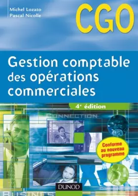 Couverture du produit · Gestion comptable des opérations commerciales
