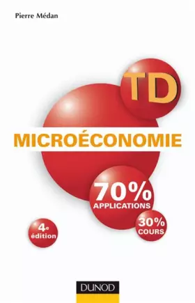 Couverture du produit · Microéconomie : Travaux dirigés