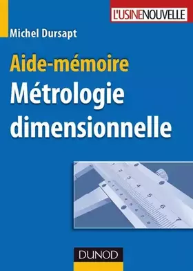 Couverture du produit · Métrologie dimensionnelle