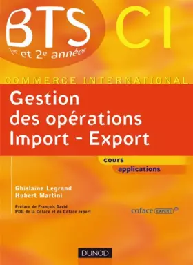 Couverture du produit · BTS Commerce International - Manuel