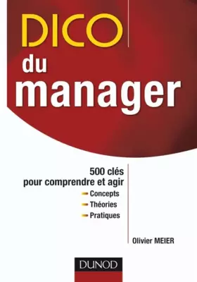 Couverture du produit · Dico du manager