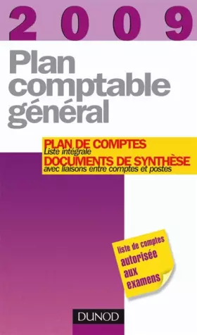 Couverture du produit · Plan comptable général