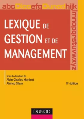 Couverture du produit · Lexique de gestion et de management