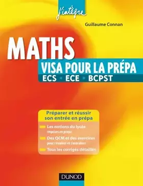 Couverture du produit · Maths : Visa pour la prépa ECS, ECE, BCPST