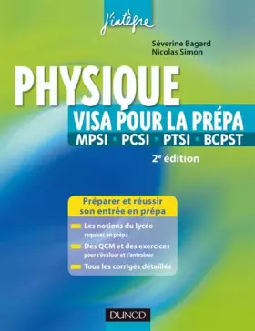 Couverture du produit · Physique : Visa pour la prépa, MPSI-PCSI-PTSI