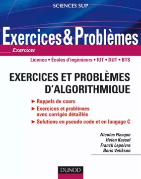 Couverture du produit · Exercices et problèmes d'algorithmique