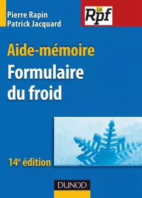 Couverture du produit · Aide-mémoire formulaire du froid - 14e édition