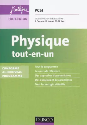 Couverture du produit · Physique tout-en-un PCSI - 4e éd. - Conforme au nouveau programme