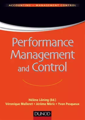 Couverture du produit · Performance Management and Control