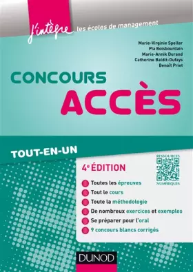 Couverture du produit · Concours Accès - 4e éd. - Tout-en-un