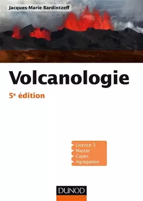 Couverture du produit · Volcanologie - 5e éd