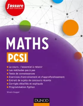 Couverture du produit · Maths PCSI