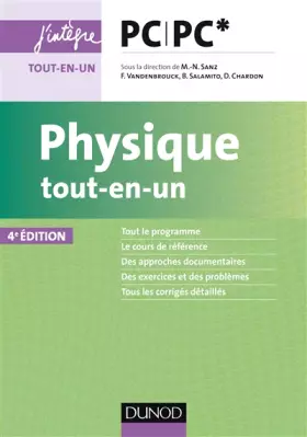 Couverture du produit · Physique tout-en-un PC-PC* - 4e éd.