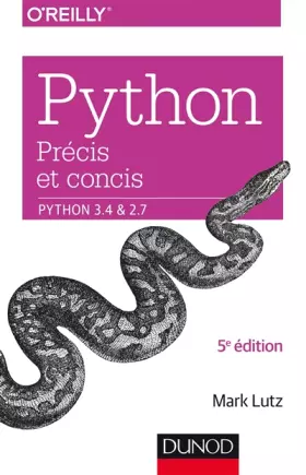 Couverture du produit · Python précis et concis - Python 3.4 et 2.7: Python 3.4 et 2.7