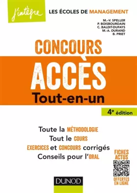 Couverture du produit · Concours Accès - 4e éd. - Tout-en-un