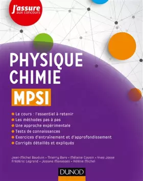 Couverture du produit · Physique-Chimie MPSI