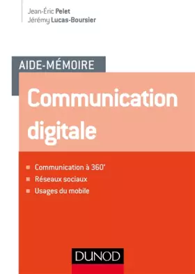 Couverture du produit · Aide-mémoire - Communication digitale