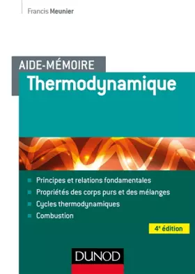 Couverture du produit · Aide-mémoire - Thermodynamique - 4e éd
