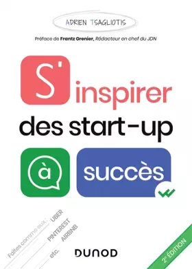 Couverture du produit · S'inspirer des start-up à succès - 2e éd