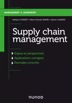 Couverture du produit · Supply Chain Management