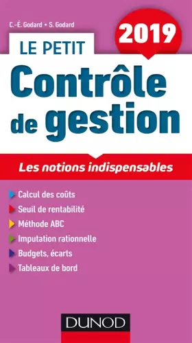 Couverture du produit · Le petit Contrôle de gestion 2019 - Les notions indispensables