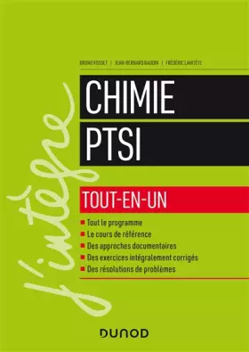 Couverture du produit · Chimie PTSI tout-en-un