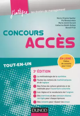 Couverture du produit · Concours Accès - 3e éd. - Tout-en-un