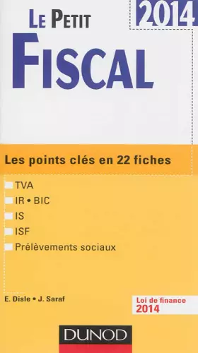 Couverture du produit · Le petit fiscal 2014