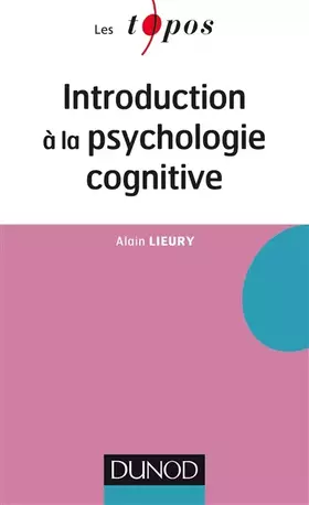 Couverture du produit · Introduction à la psychologie cognitive