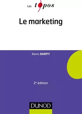 Couverture du produit · Le marketing - 2e édition
