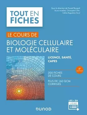Couverture du produit · Biologie cellulaire et moléculaire - 4e éd.: Le cours