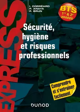 Couverture du produit · Sécurité, hygiène et risques professionnels