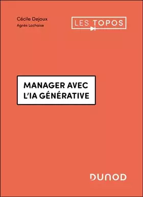 Couverture du produit · Manager avec l'IA générative