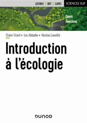 Couverture du produit · Introduction à l'écologie